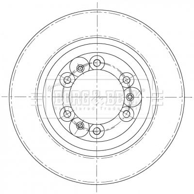 BORG & BECK BBD5421