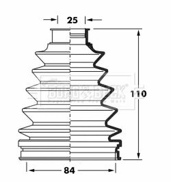 BORG & BECK BCB6054