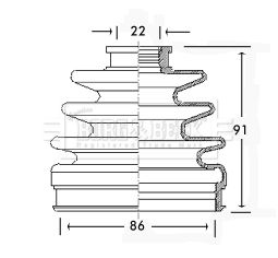 BORG & BECK BCB2342