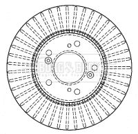 BORG & BECK BBD4333