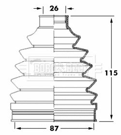 BORG & BECK BCB6049