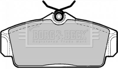 BORG & BECK BBP1672