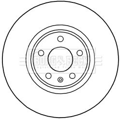 BORG & BECK BBD5990S