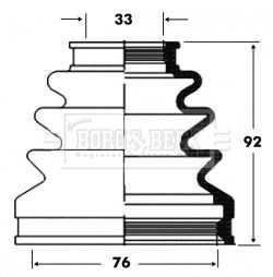 BORG & BECK BCB2822