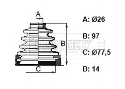 BORG & BECK BCB6158