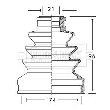 BORG & BECK BCB2755