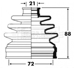 BORG & BECK BCB2813