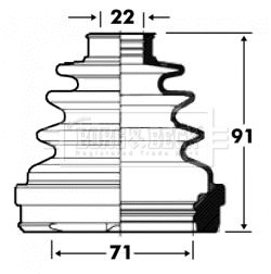 BORG & BECK BCB2853