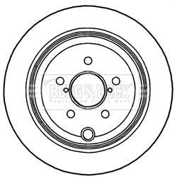 BORG & BECK BBD4756