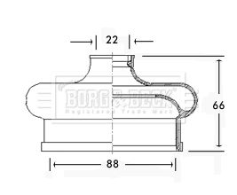 BORG & BECK BCB2595