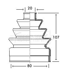 BORG & BECK BCB2065