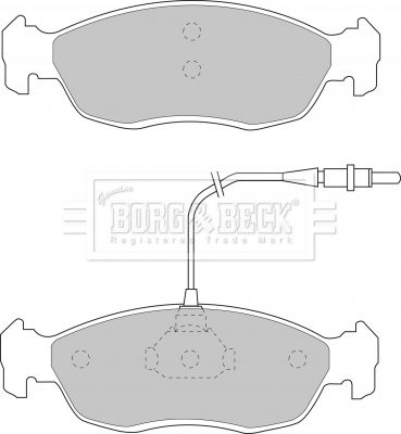 BORG & BECK BBP1069