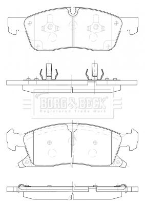 BORG & BECK BBP2491