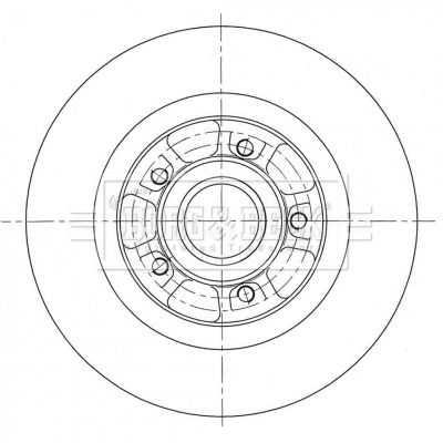 BORG & BECK BBD6069S