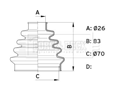 BORG & BECK BCB1005