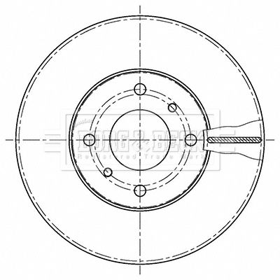 BORG & BECK BBD4232