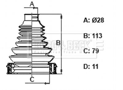 BORG & BECK BCB6407