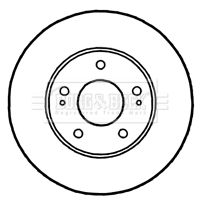 BORG & BECK BBD4808