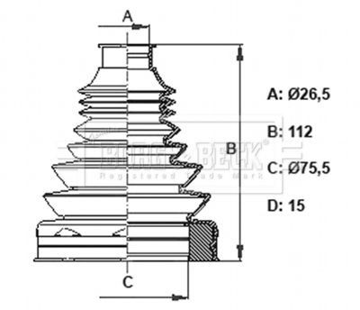 BORG & BECK BCB6406