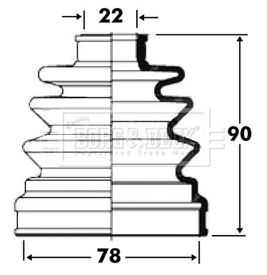 BORG & BECK BCB2809