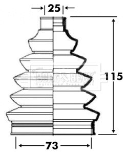 BORG & BECK BCB6089