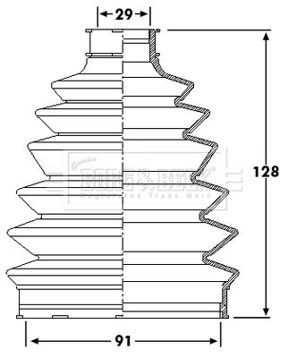 BORG & BECK BCB6206