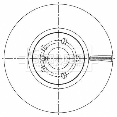 BORG & BECK BBD6195S