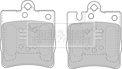 BORG & BECK BBP1665