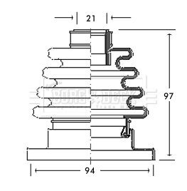 BORG & BECK BCB2674