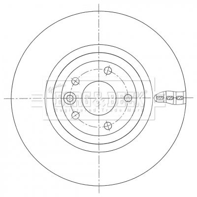 BORG & BECK BBD6104S