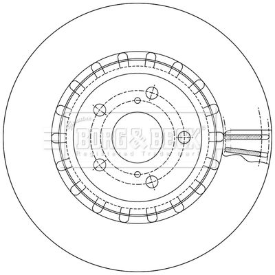 BORG & BECK BBD6238S