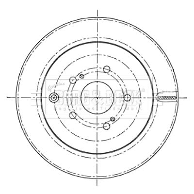 BORG & BECK BBD5196