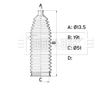 BORG & BECK BSG3461