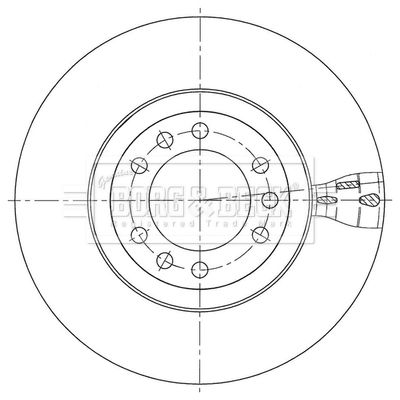 BORG & BECK BBD5956S