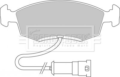 BORG & BECK BBP1096