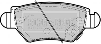 BORG & BECK BBP1687