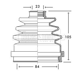 BORG & BECK BCB2695