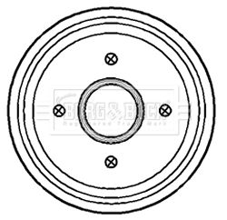 BORG & BECK BBR7154