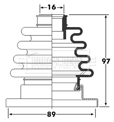 BORG & BECK BCB6252