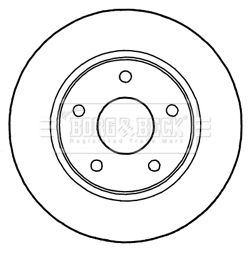 BORG & BECK BBD5187