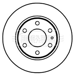 BORG & BECK BBD5253