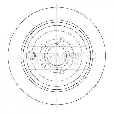 BORG & BECK BBD5412