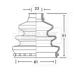 BORG & BECK BCB2529