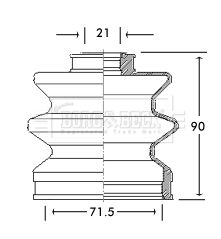 BORG & BECK BCB2134