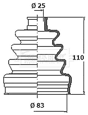 BORG & BECK BCB2363R