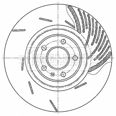 BORG & BECK BBD6197S