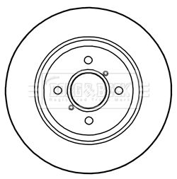 BORG & BECK BBD5280