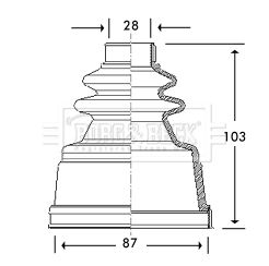 BORG & BECK BCB2775