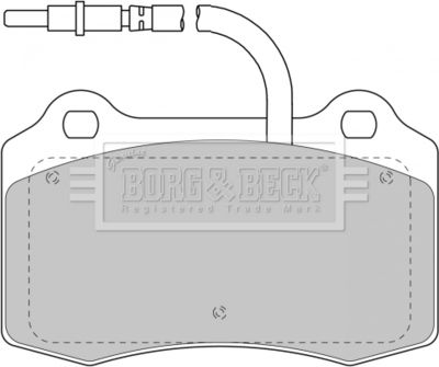 BORG & BECK BBP1674