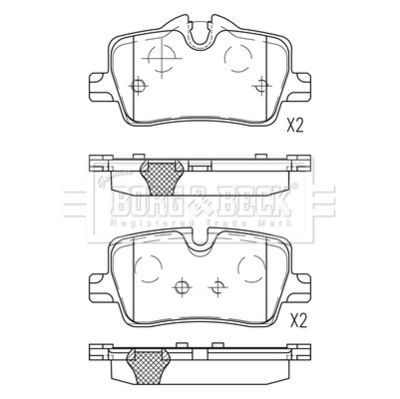 BORG & BECK BBP2842